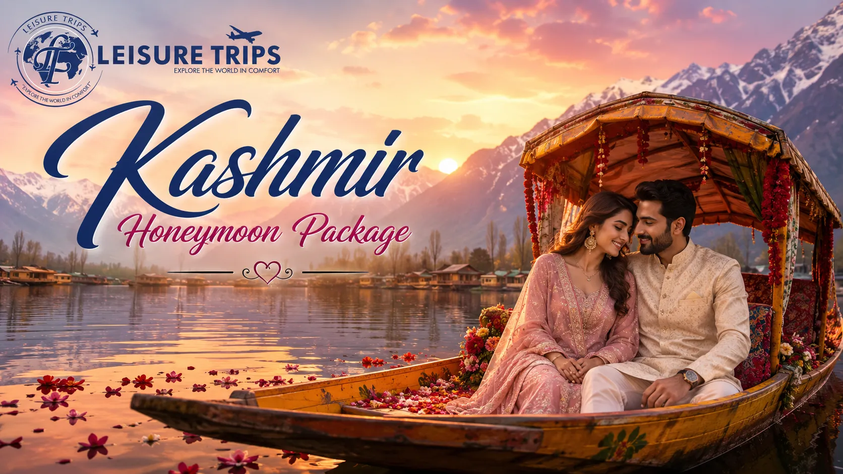 Kashmir Honeymoon Package from Hyderabad: Romantic Itinerary & Prices