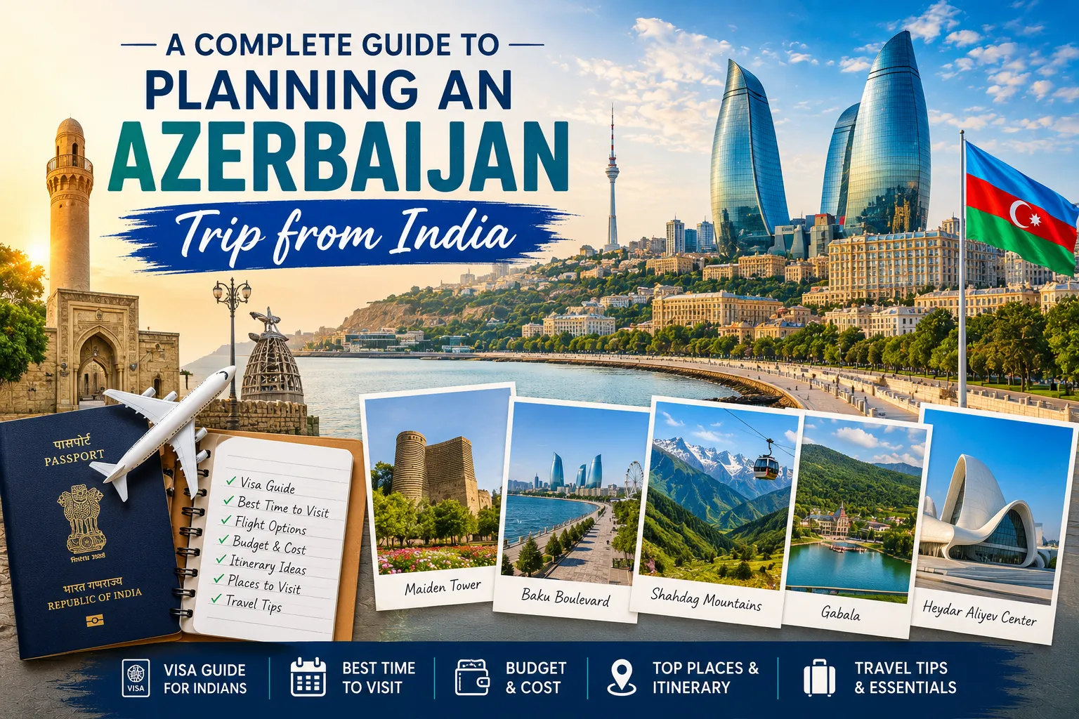 A Complete Guide to Planning an Azerbaijan Trip from India in 2026