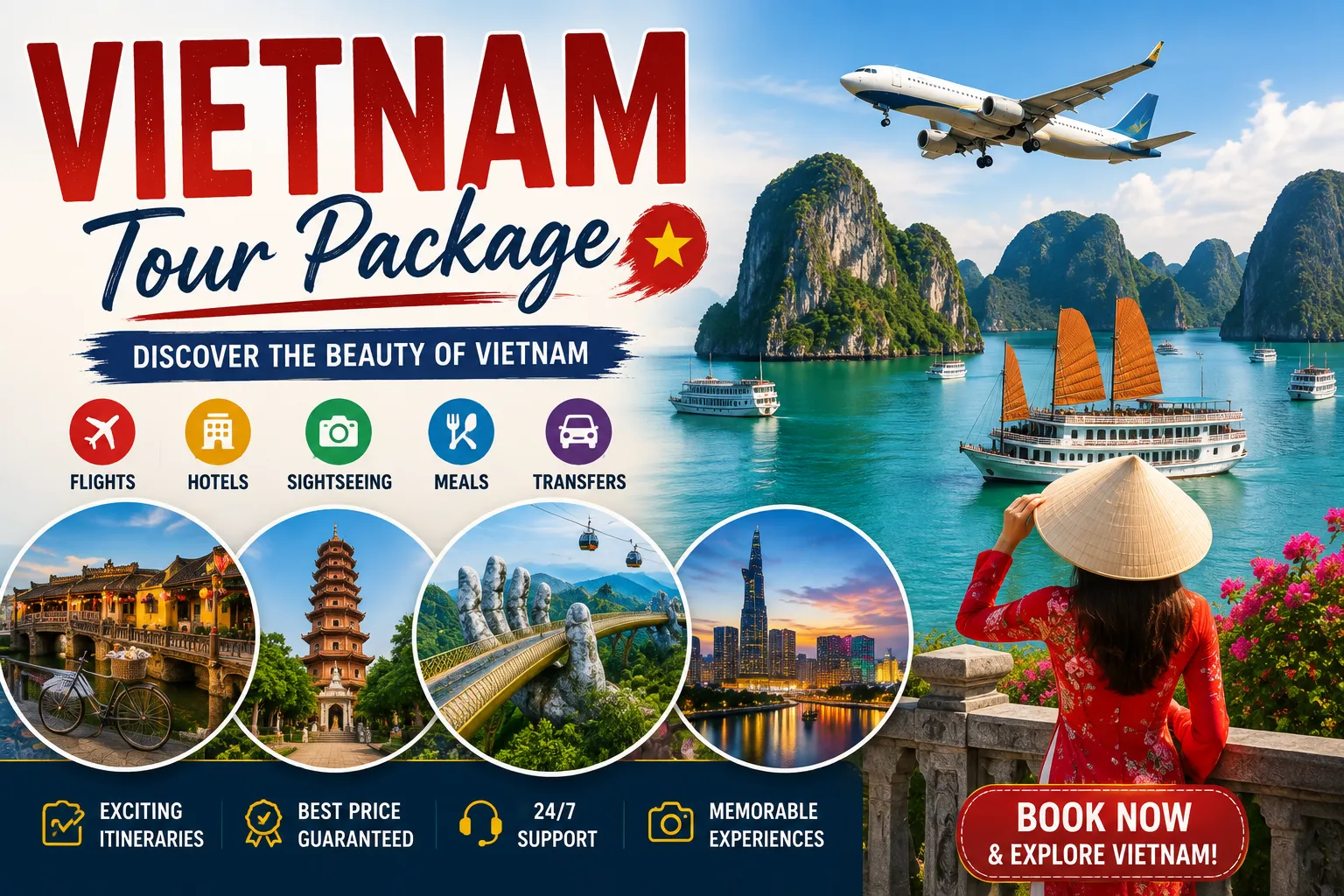 Vietnam Tour Package from Hyderabad with Flight: Cost & Best Itinerary
