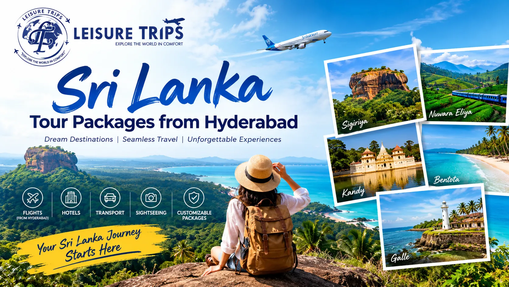Sri Lanka Tour Package from Hyderabad – Price & Itinerary