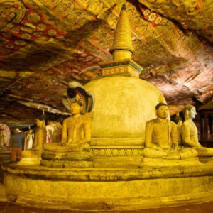 En-route Visit Dambulla Cave Temple.